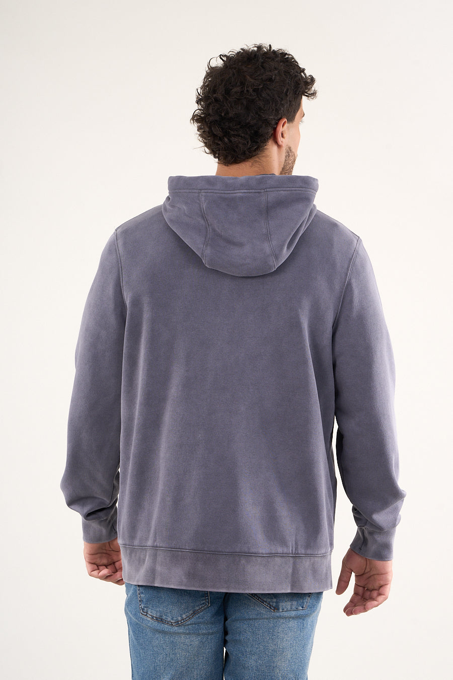 POLERON FRANELA PROCESADO FULL ZIPPER WI7703 POLEMIC - 4