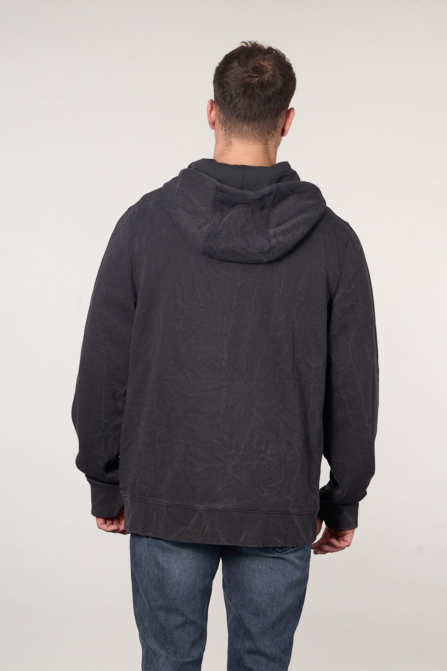 POLERON FRANELA PROCESADO FULL ZIPPER WI7700 POLEMIC - 4