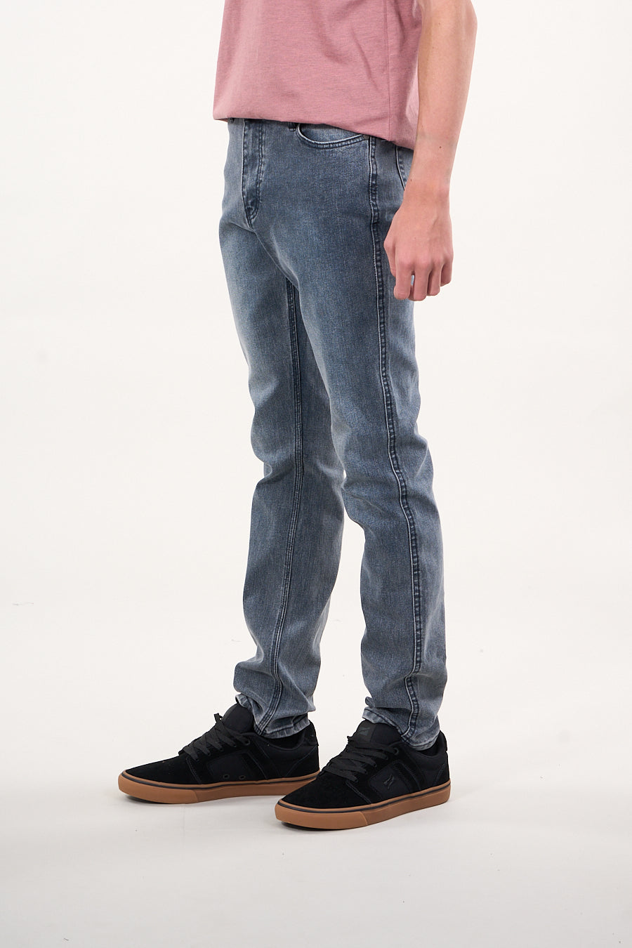JEANS DENIM SLIM FIT GRIS WI4332 POLEMIC - 2
