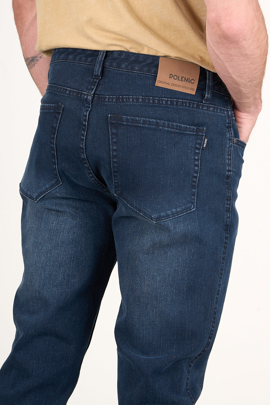 JEANS DENIM SLIM FIT AZUL WI4731 POLEMIC - 2