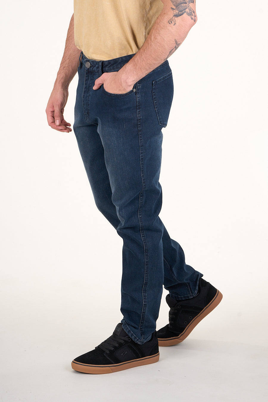 JEANS DENIM SLIM FIT AZUL WI4731 POLEMIC - 3