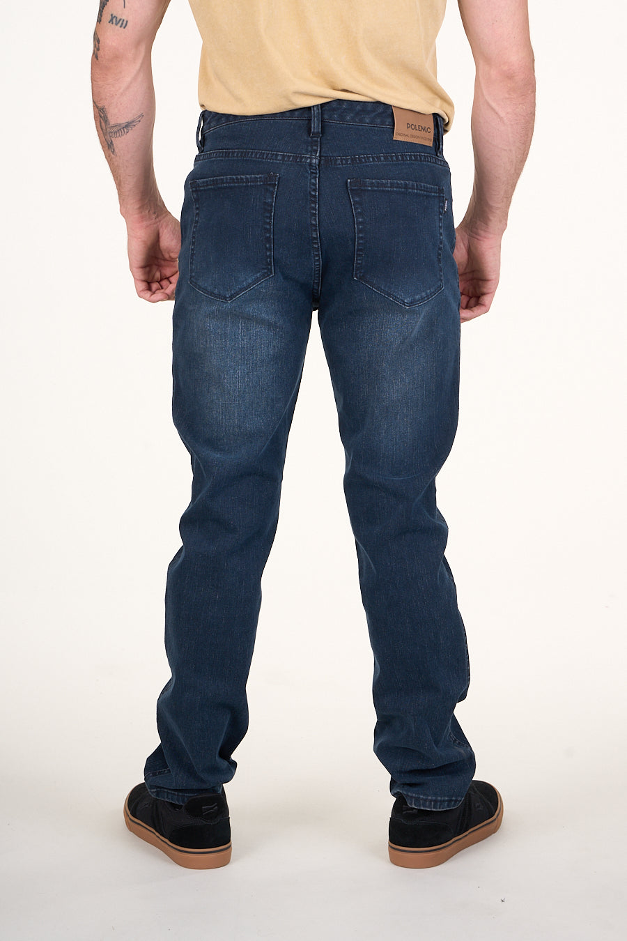 JEANS DENIM SLIM FIT AZUL WI4731 POLEMIC - 4