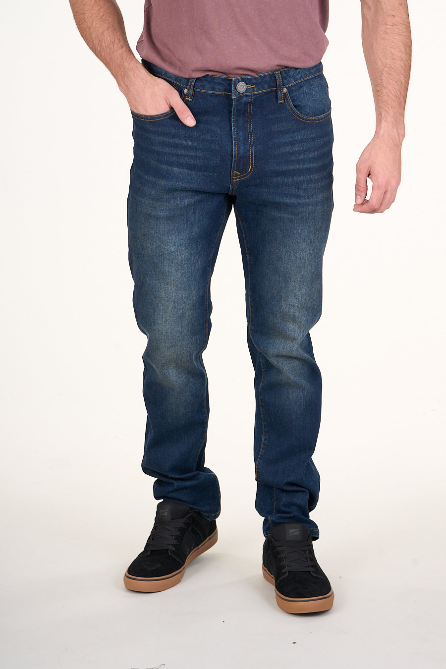 JEANS DENIM SLIM FIT AZUL WI4733 POLEMIC - 1