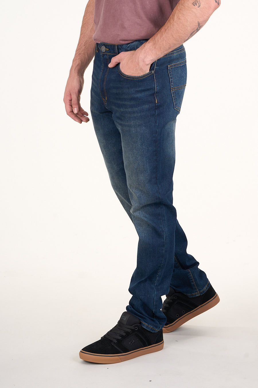JEANS DENIM SLIM FIT AZUL WI4733 POLEMIC - 3