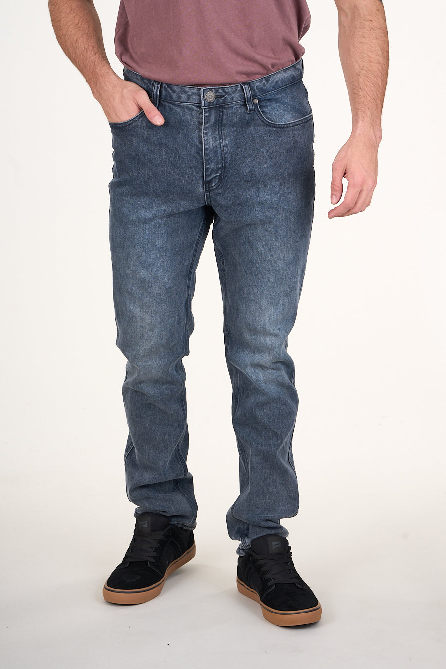 JEANS DENIM SLIM FIT GRIS WI4732 POLEMIC - 3