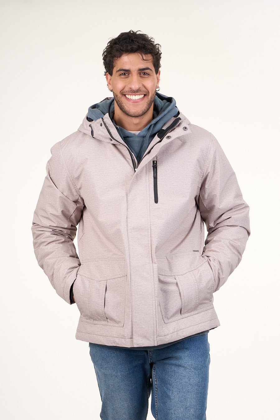 PARKA WATERPROOF STANDAR FIT BEIGE WI9701 POLEMIC - 1