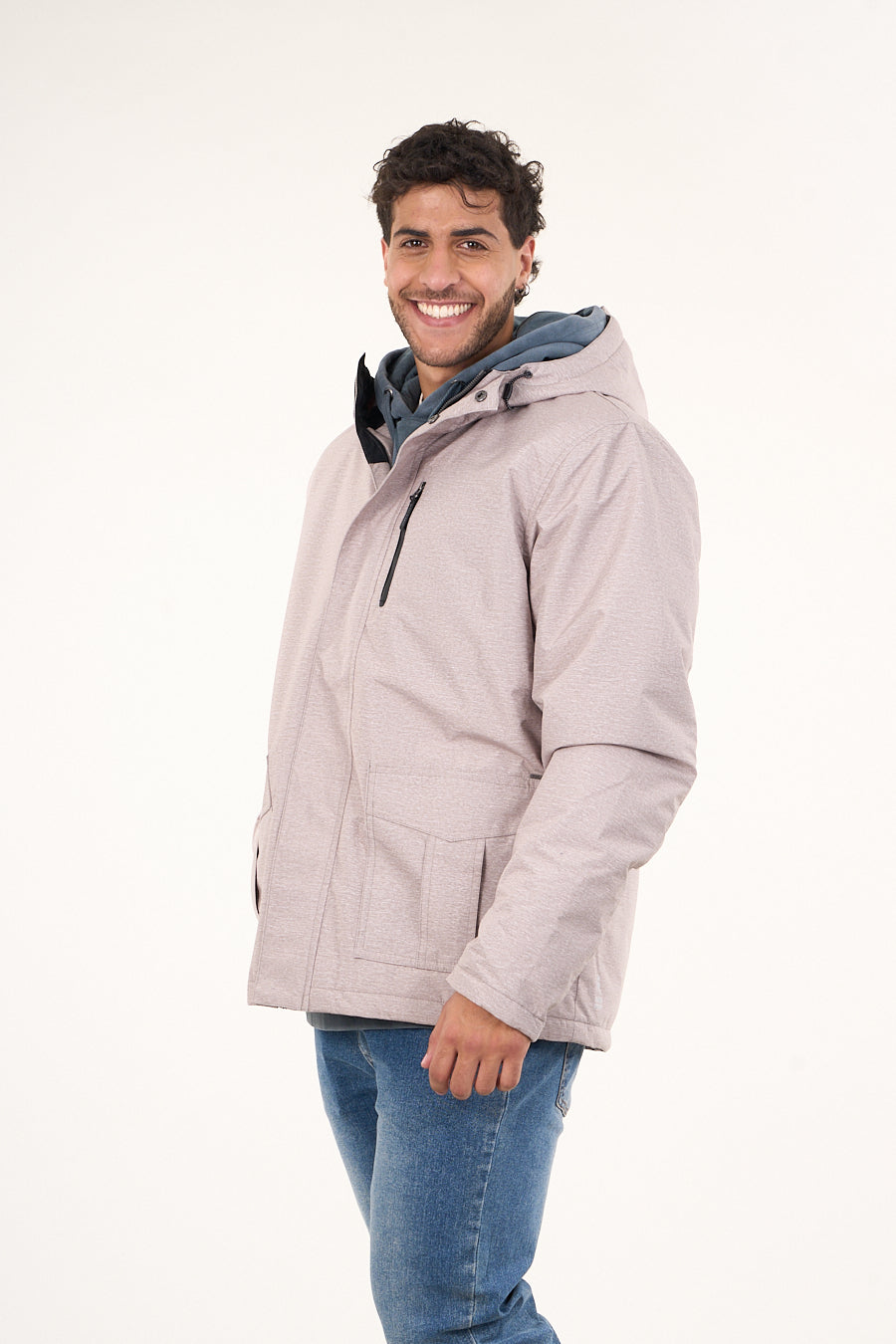 PARKA WATERPROOF STANDAR FIT BEIGE WI9701 POLEMIC - 3