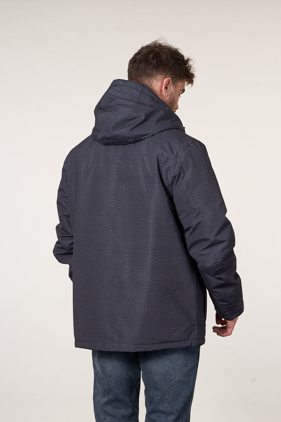 PARKA WATERPROOF STANDAR FIT NEGRO WI9701 POLEMIC - 4