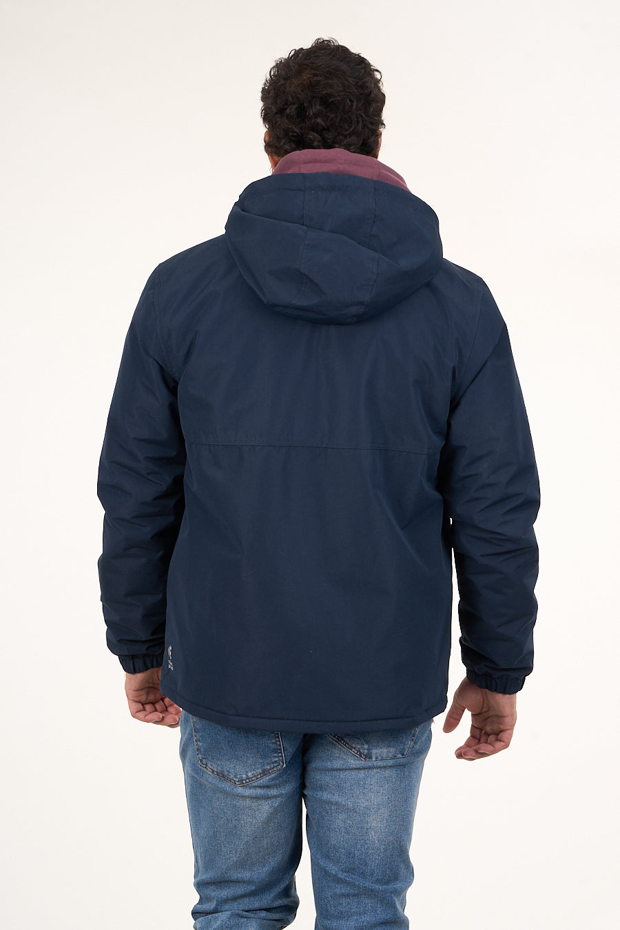 PARKA WATERPROOF CON CHIPORRO INTERIOR AZUL WI9700 POLEMIC - 4