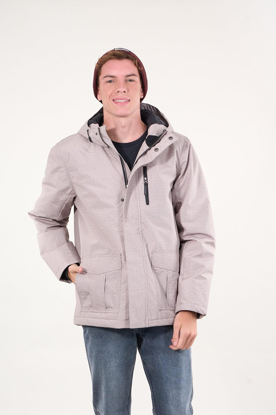PARKA WATERPROOF STANDAR FIT BEIGE WI9301 POLEMIC - 1