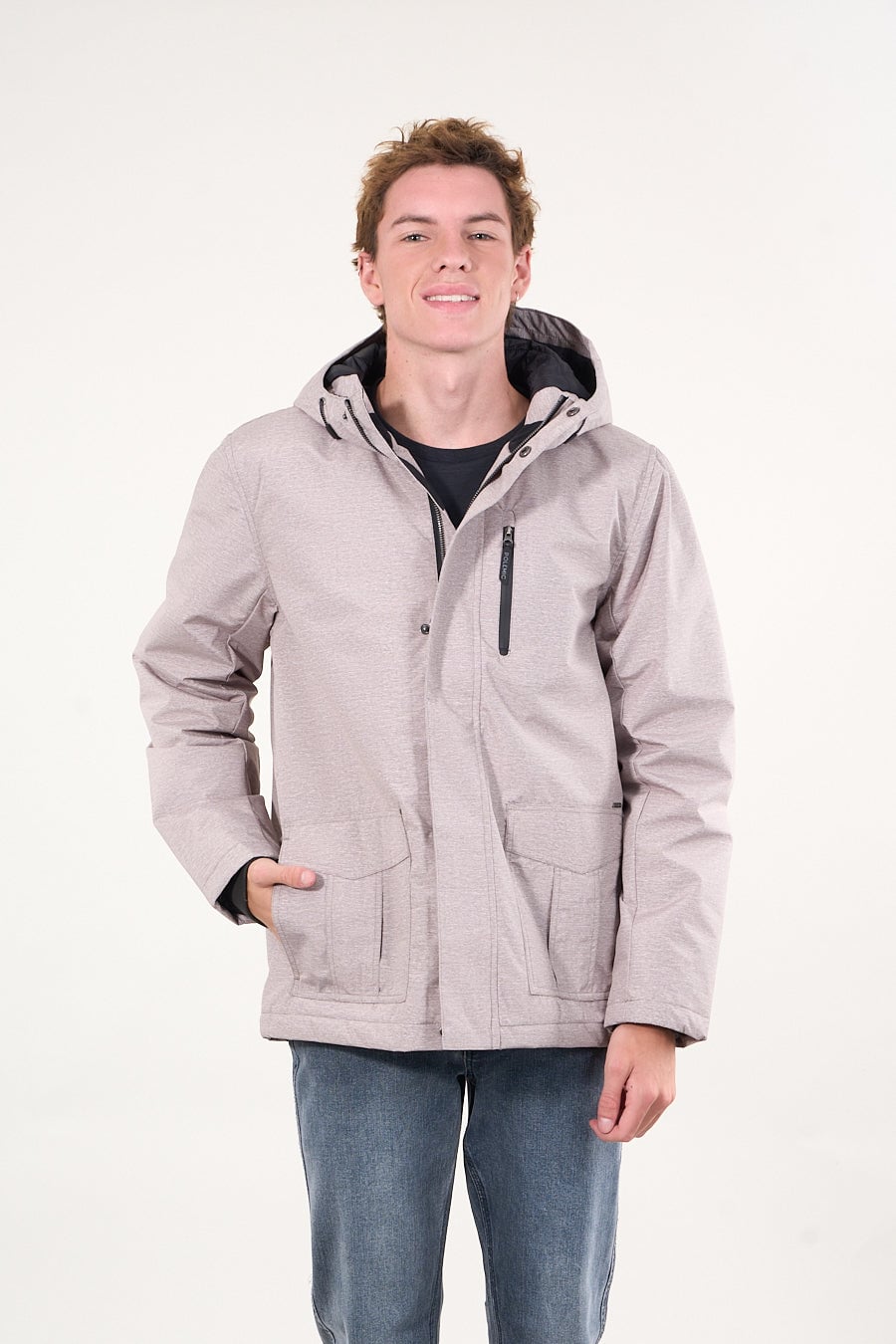 PARKA WATERPROOF STANDAR FIT BEIGE WI9301 POLEMIC - 2