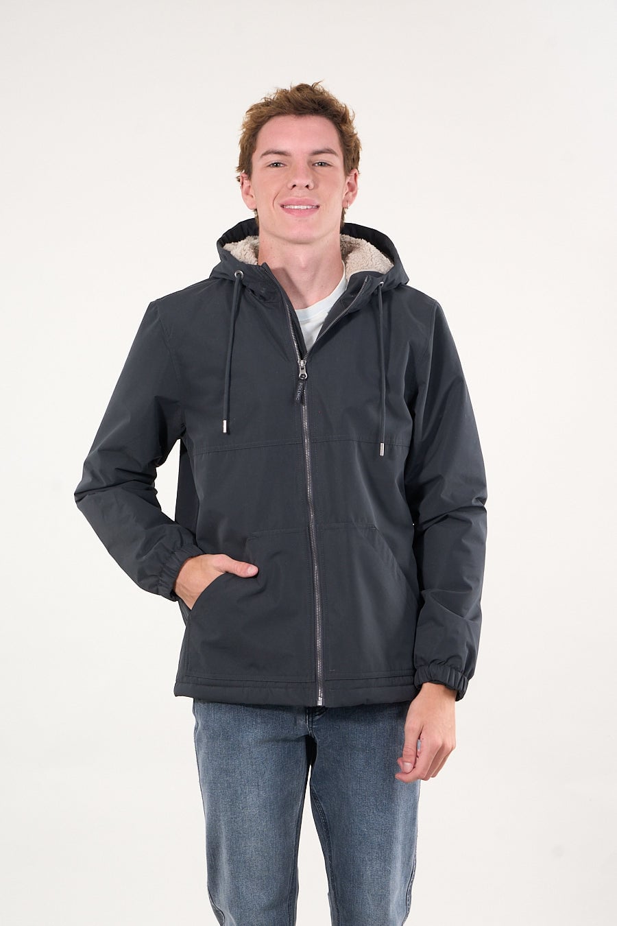 PARKA WATERPROOF CON CHIPORRO INTERIOR GRIS WI9300 POLEMIC - 1