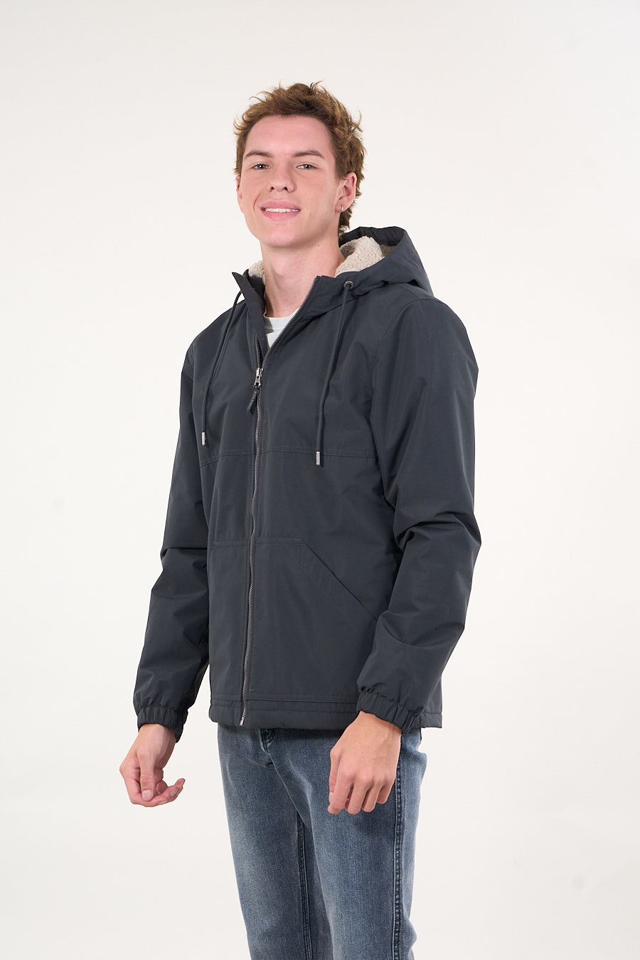 PARKA WATERPROOF CON CHIPORRO INTERIOR GRIS WI9300 POLEMIC - 3