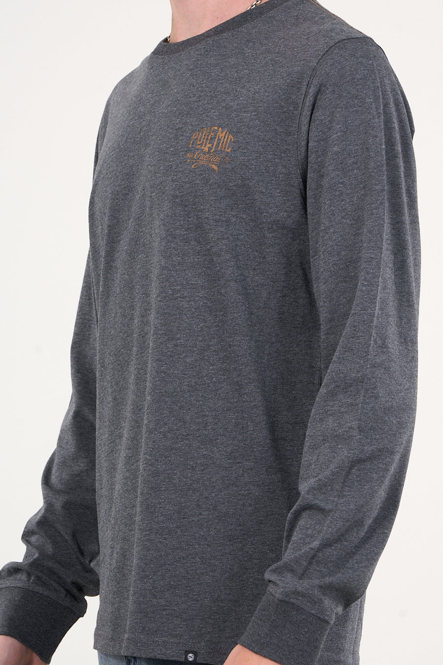 POLERA MANGA LARGA MELANGE 6301 POLEMIC - 4
