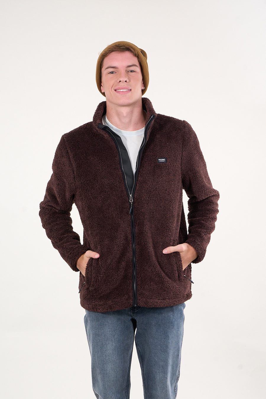 POLERON BONDED SHAGGY SIN GORRO BURDEO WI8300 POLEMIC - 2