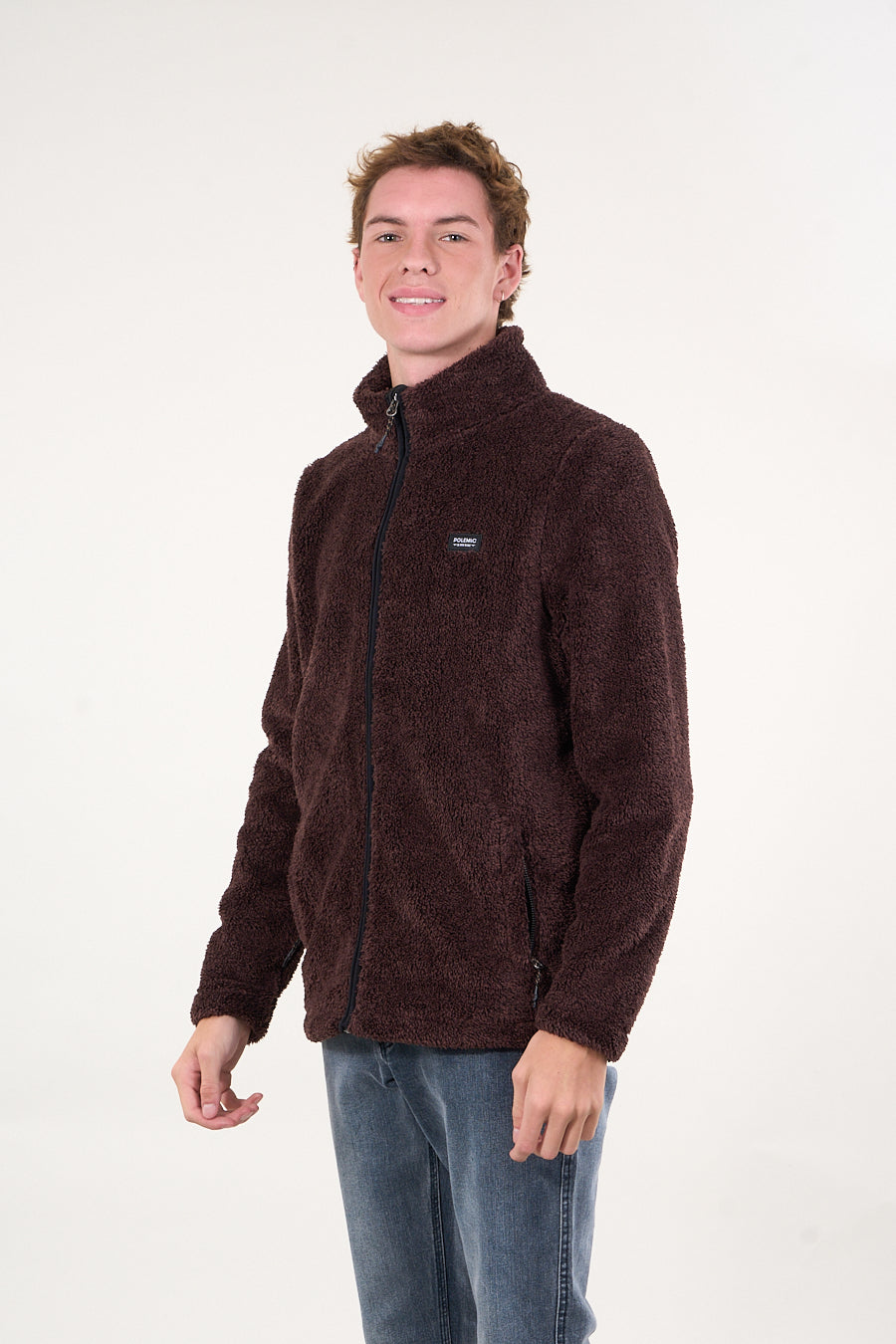 POLERON BONDED SHAGGY SIN GORRO BURDEO WI8300 POLEMIC - 3
