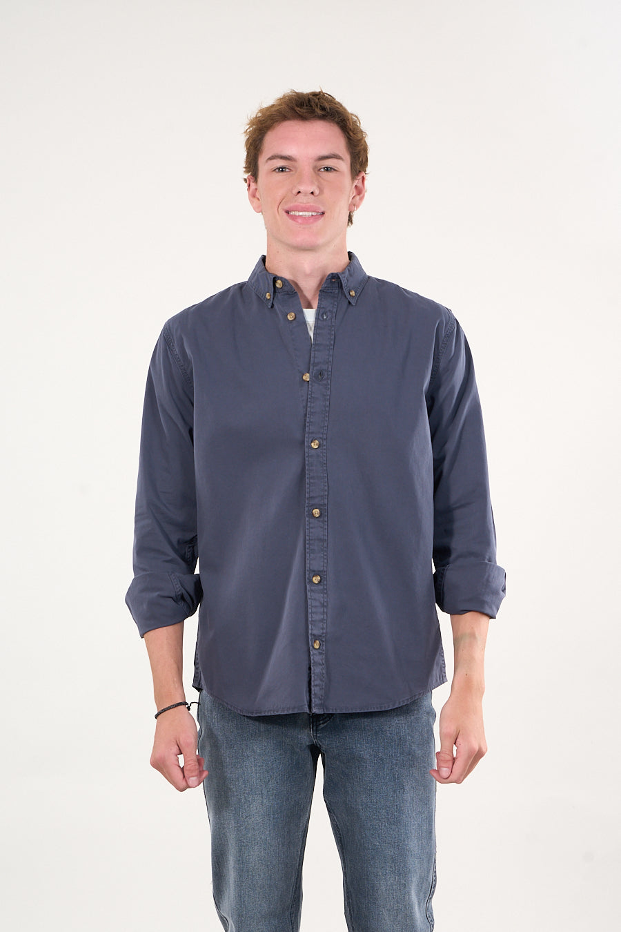CAMISA MANGA LARGA DE ALGODÓN TWILL PROCESADA WI5306 POLEMIC - 3