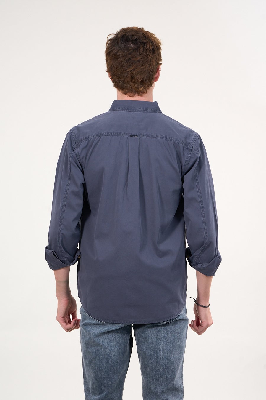 CAMISA MANGA LARGA DE ALGODÓN TWILL PROCESADA WI5306 POLEMIC - 4