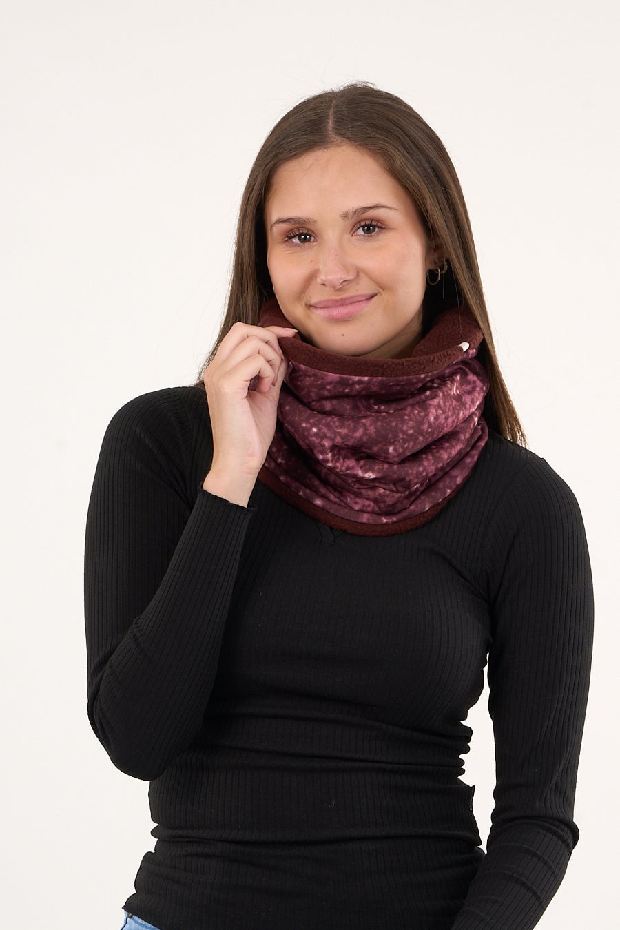 BANDANA BIG MUJER REVERSIBLE CUELLO INVIERNO SOFT - POLEMIC - 1