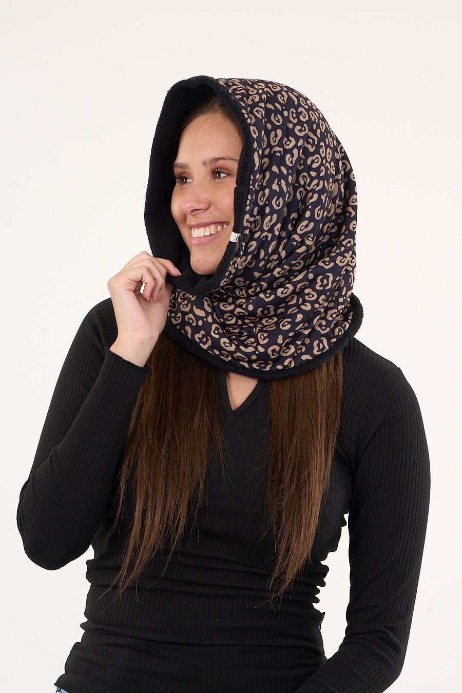 BANDANA BIG MUJER REVERSIBLE CUELLO INVIERNO SOFT - POLEMIC - 1