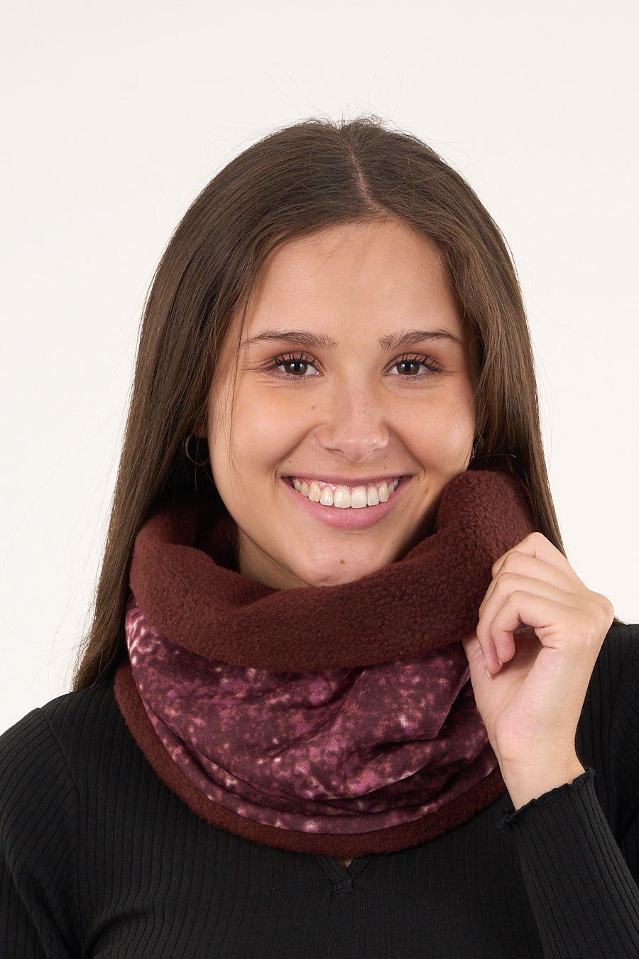 BANDANA BIG MUJER REVERSIBLE CUELLO INVIERNO SOFT - POLEMIC - 2