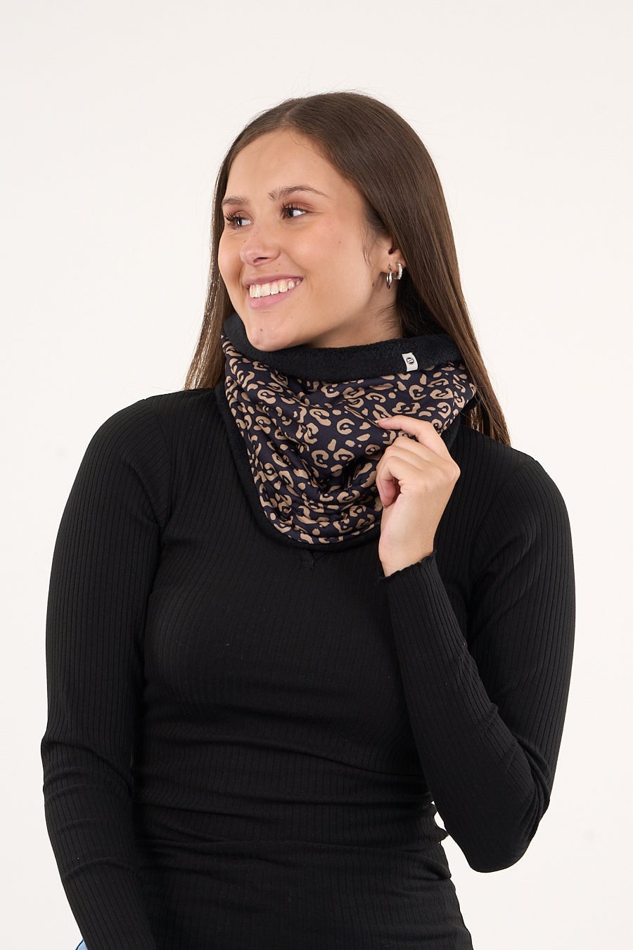 BANDANA BIG MUJER REVERSIBLE CUELLO INVIERNO SOFT - POLEMIC - 2