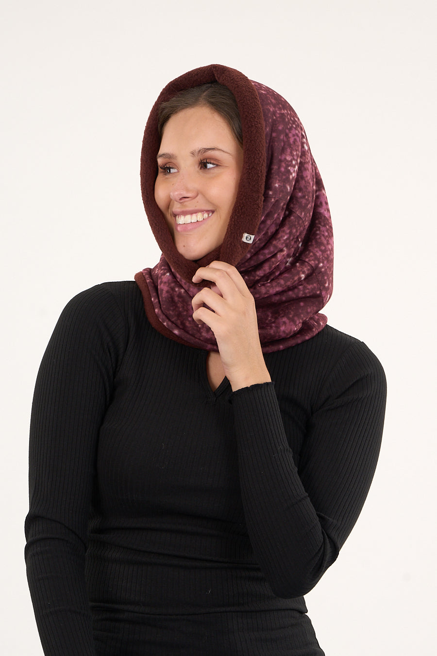 BANDANA BIG MUJER REVERSIBLE CUELLO INVIERNO SOFT - POLEMIC - 4