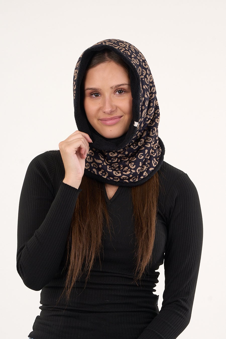 BANDANA BIG MUJER REVERSIBLE CUELLO INVIERNO SOFT - POLEMIC - 4