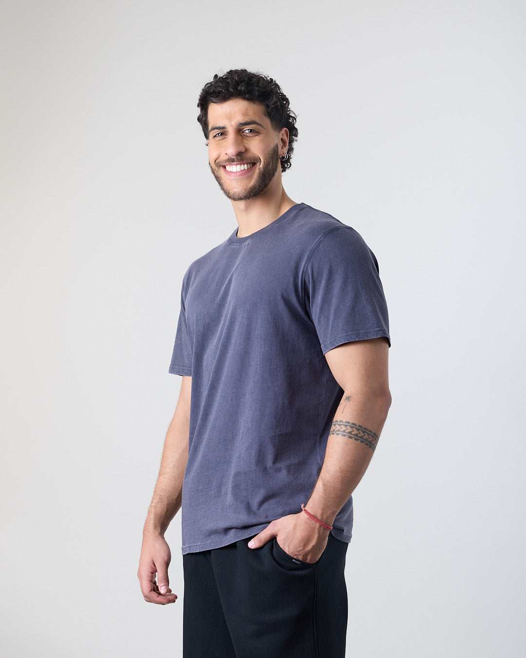 POLERA HOMBRE MANGA CORTA SOLID XV1773 POLEMIC - 2