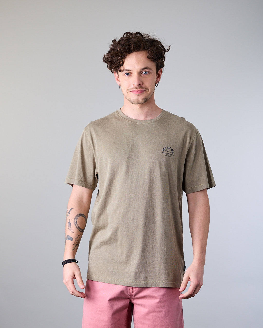 POLERA HOMBRE MANGA CORTA SURF LIFE RULE XV1774 POLEMIC - 1