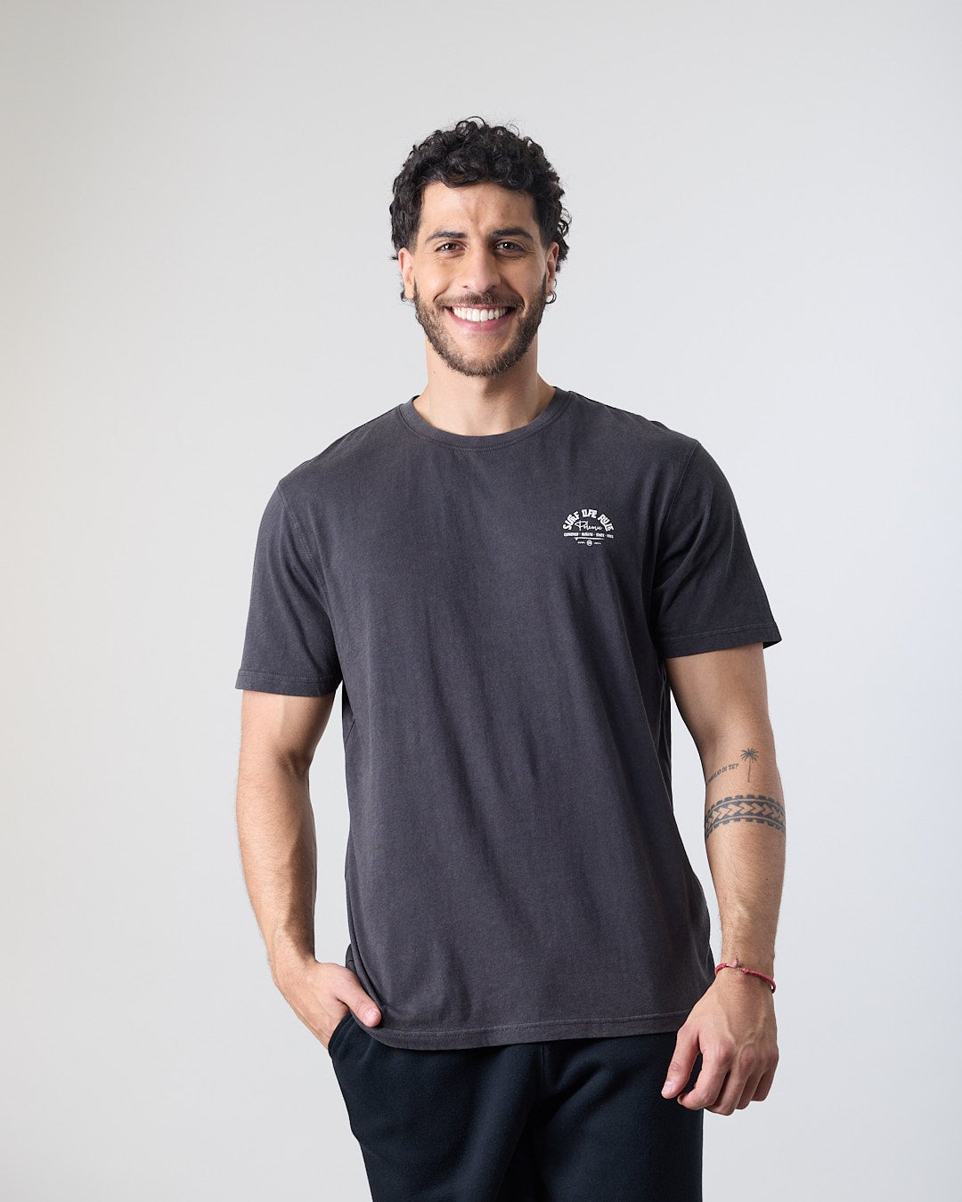 POLERA HOMBRE MANGA CORTA SURF LIFE RULE XV1774 POLEMIC - 1