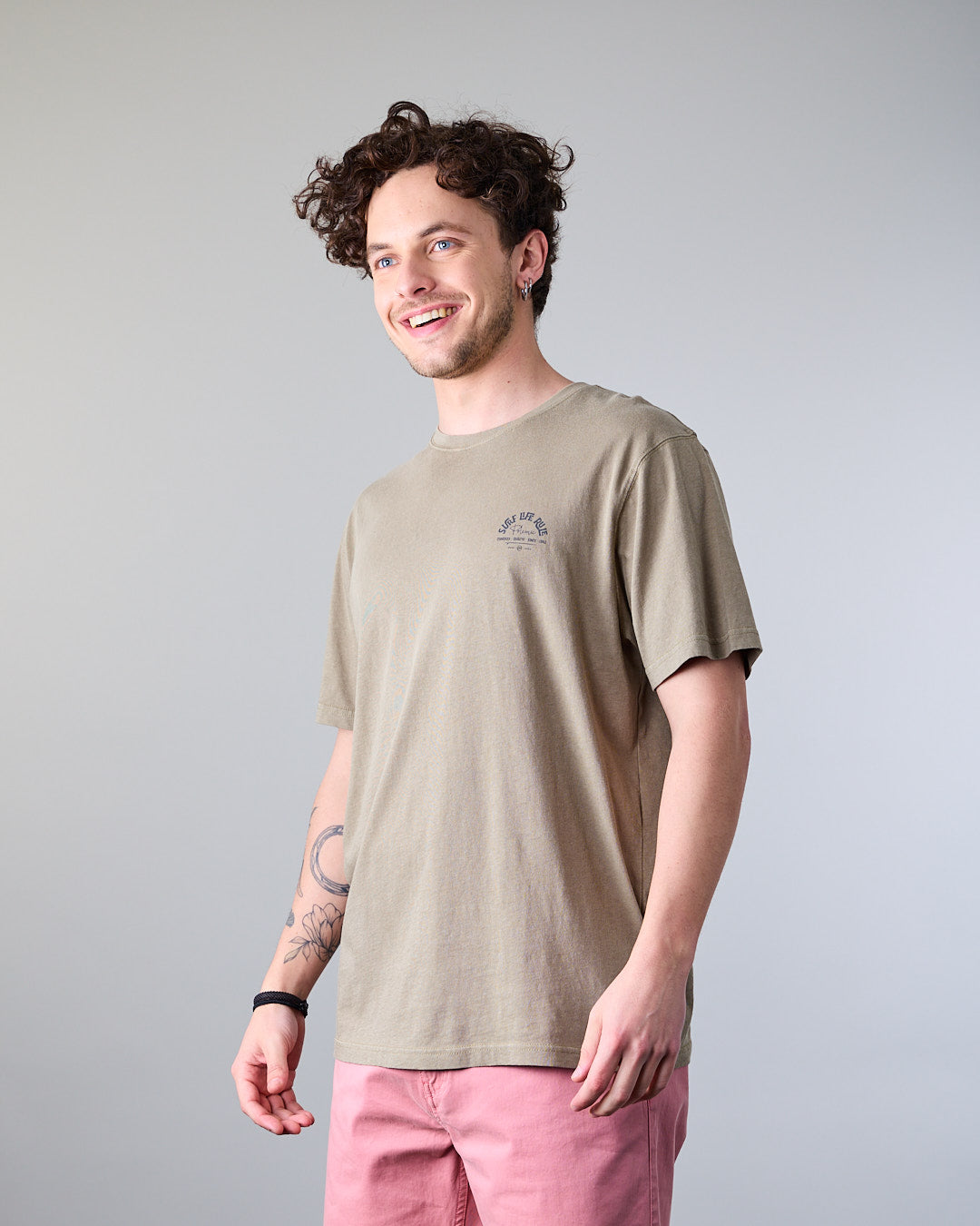 POLERA HOMBRE MANGA CORTA SURF LIFE RULE XV1774 POLEMIC - 2