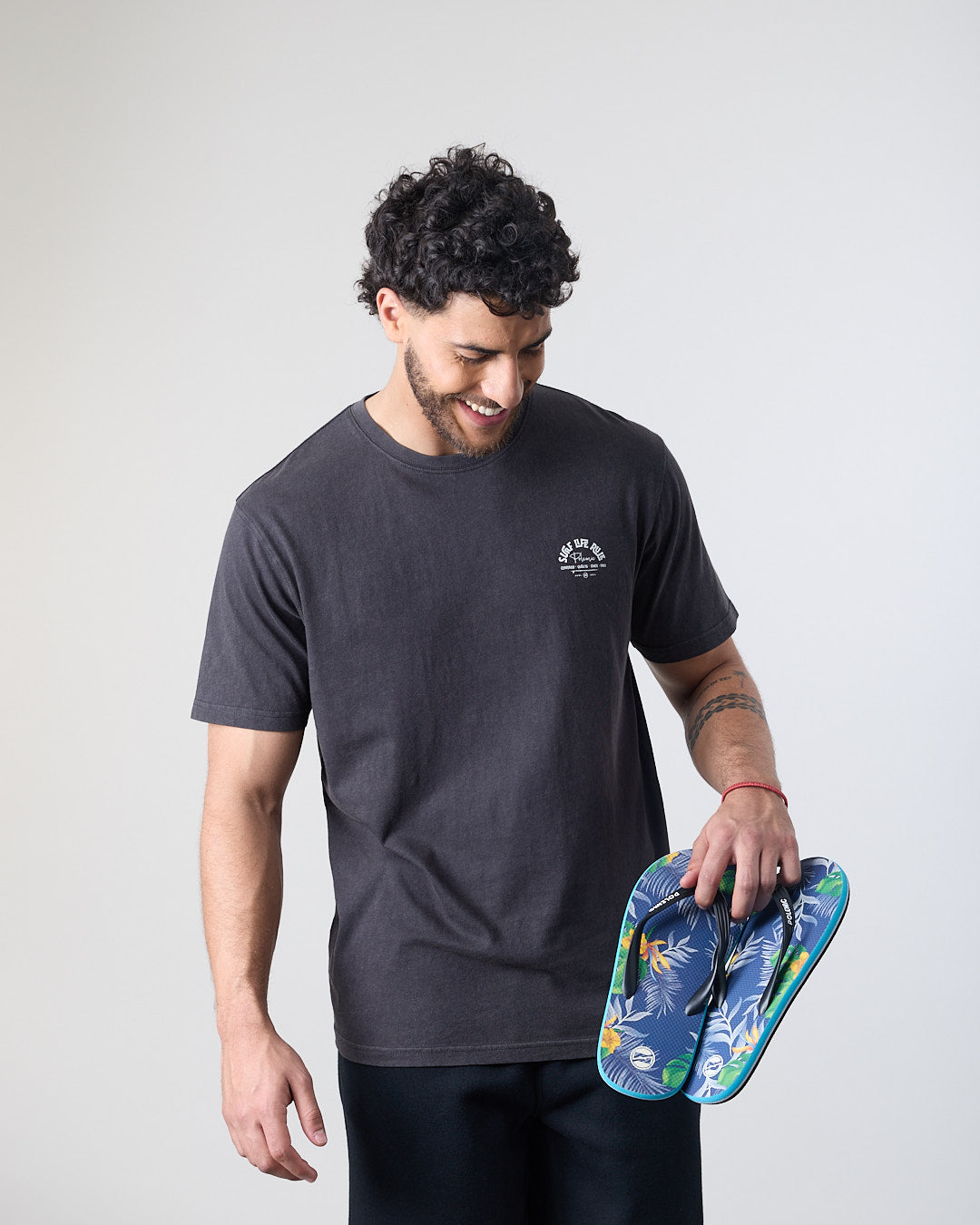 POLERA HOMBRE MANGA CORTA SURF LIFE RULE XV1774 POLEMIC - 4