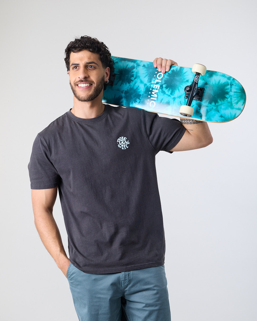 POLERA HOMBRE MANGA CORTA MODERN XV1771 POLEMIC - 4