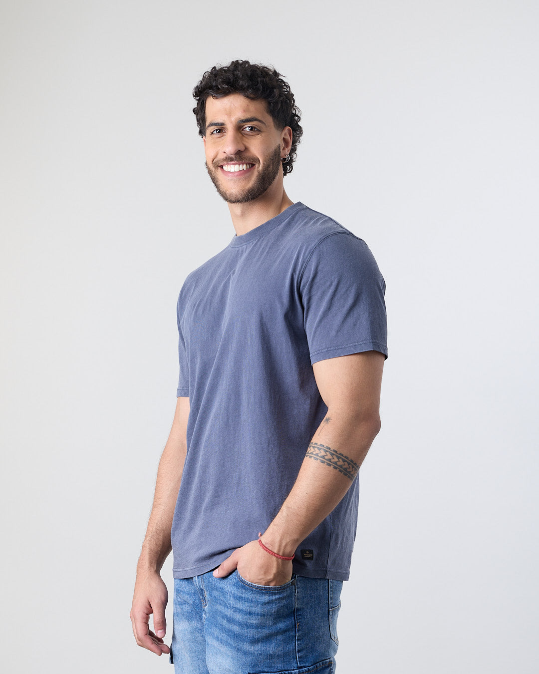 POLERA HOMBRE MANGA CORTA SOLID XV1776 POLEMIC - 2