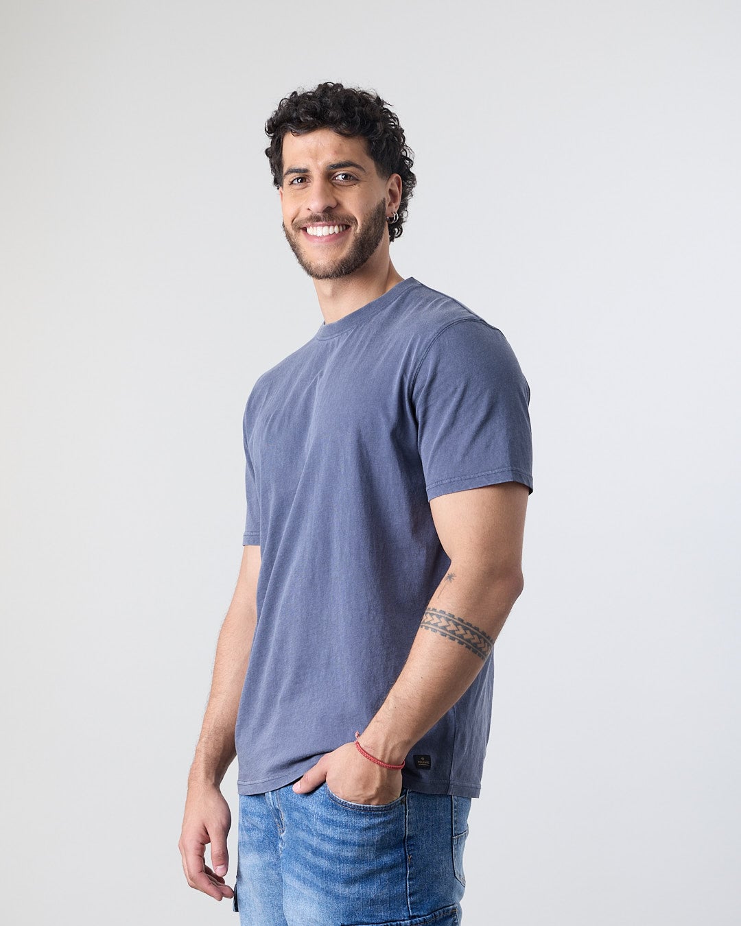 POLERA HOMBRE MANGA CORTA SOLID XV1776 POLEMIC - 2