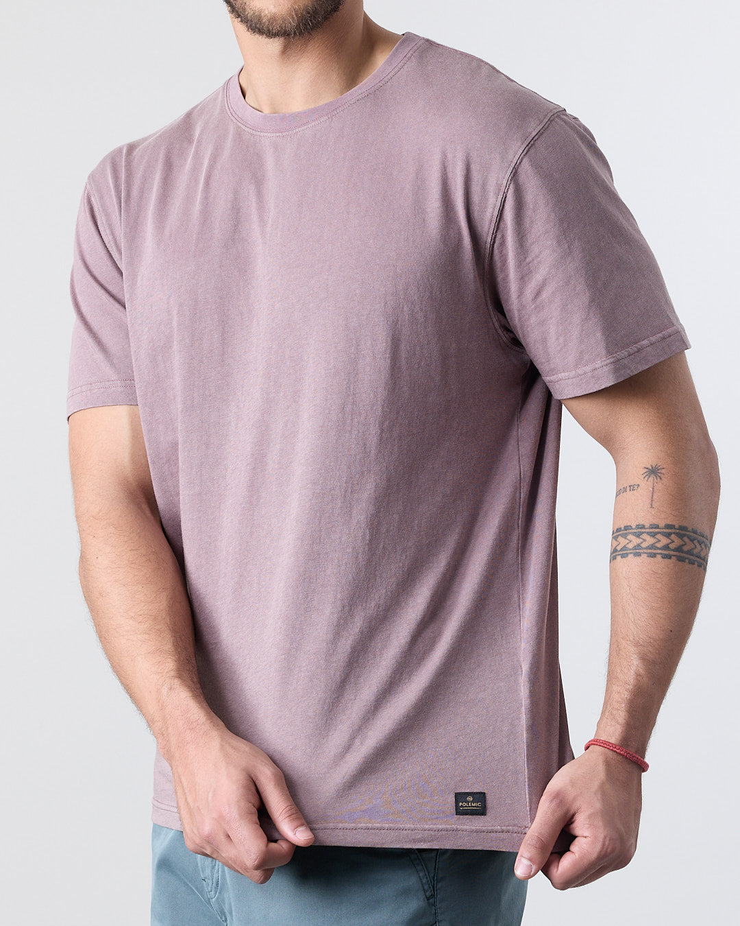 POLERA HOMBRE MANGA CORTA LISA XV1770 POLEMIC - 3