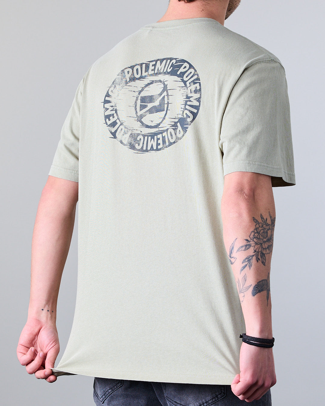 POLERA HOMBRE MANGA CORTA LOGO XV1779 POLEMIC - 3
