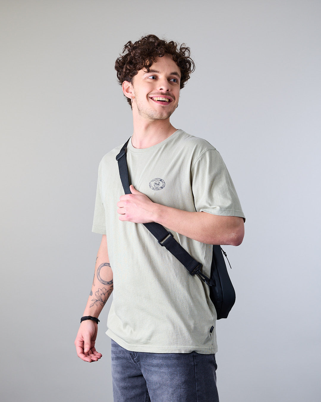 POLERA HOMBRE MANGA CORTA LOGO XV1779 POLEMIC - 4