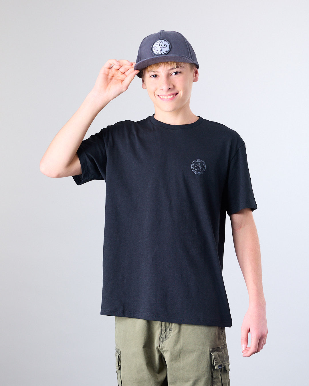 POLERA MANGA CORTA JUNIOR TIPO BAMBU XV1300 POLEMIC - 4