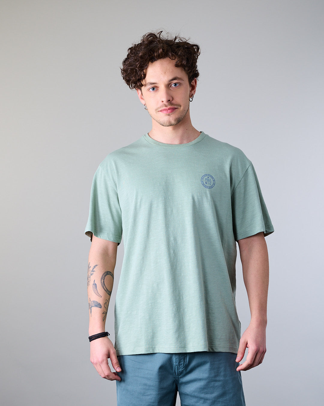 POLERA HOMBRE MANGA CORTA TIPO BAMBU XV1700 POLEMIC - 1
