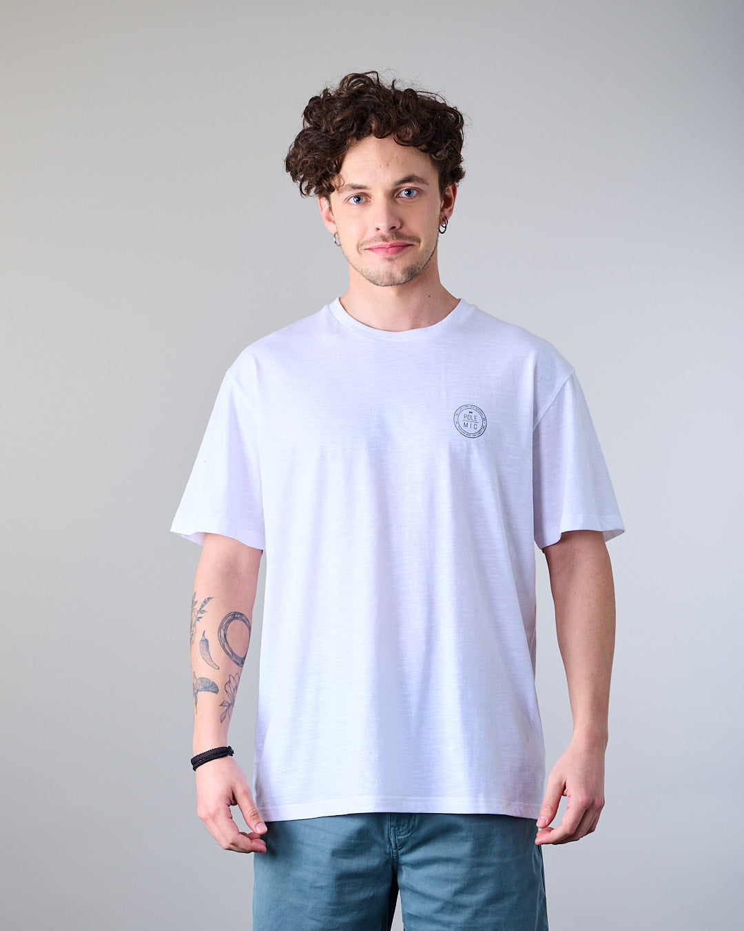 POLERA HOMBRE MANGA CORTA TIPO BAMBU XV1700 POLEMIC - 1