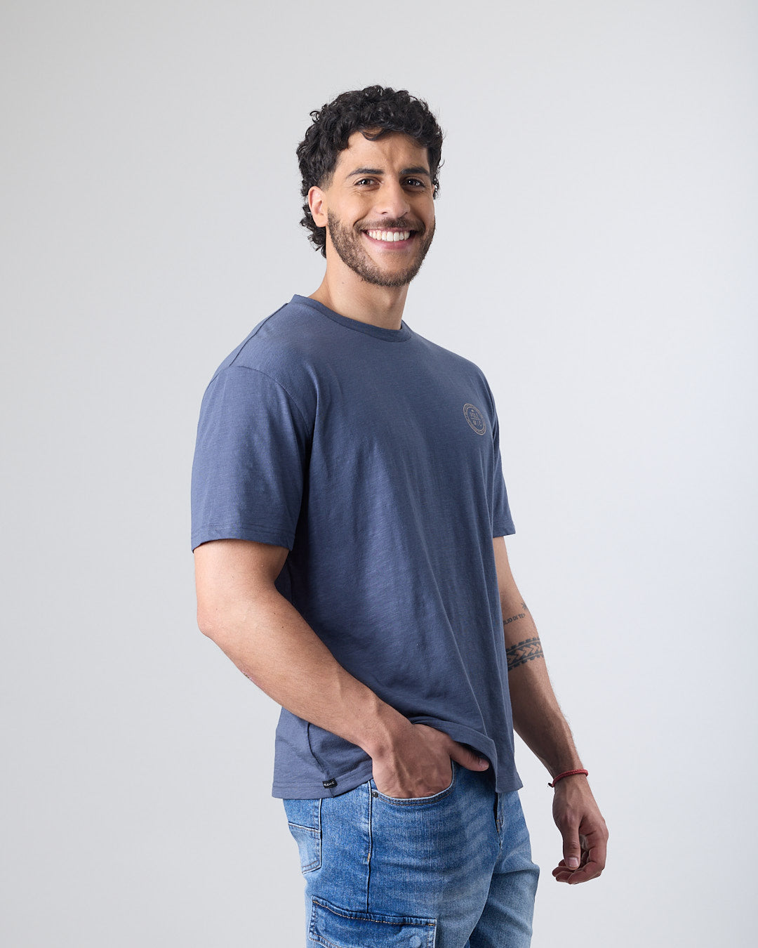 POLERA HOMBRE MANGA CORTA TIPO BAMBU XV1700 POLEMIC - 2