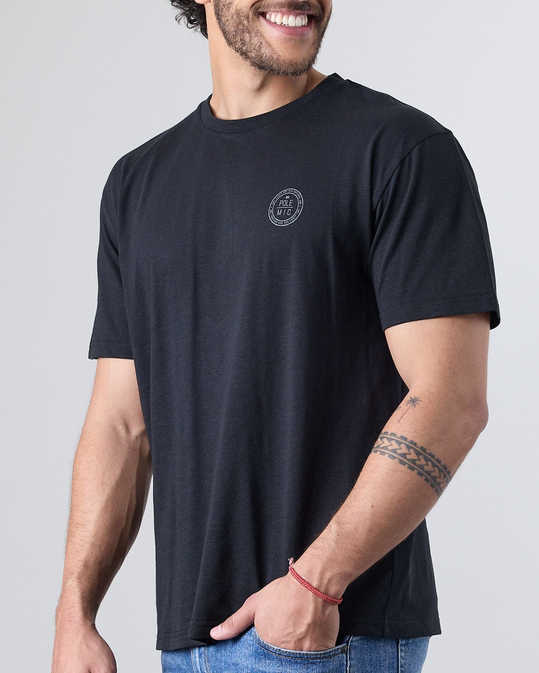 POLERA HOMBRE MANGA CORTA TIPO BAMBU XV1700 POLEMIC - 2