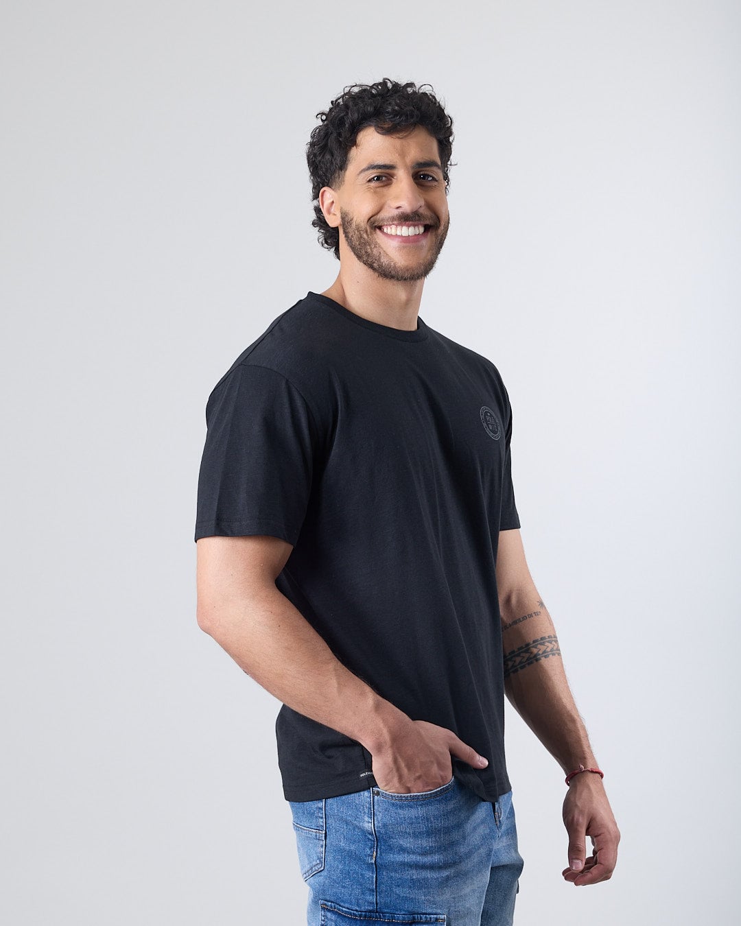 POLERA HOMBRE MANGA CORTA TIPO BAMBU XV1700 POLEMIC - 3