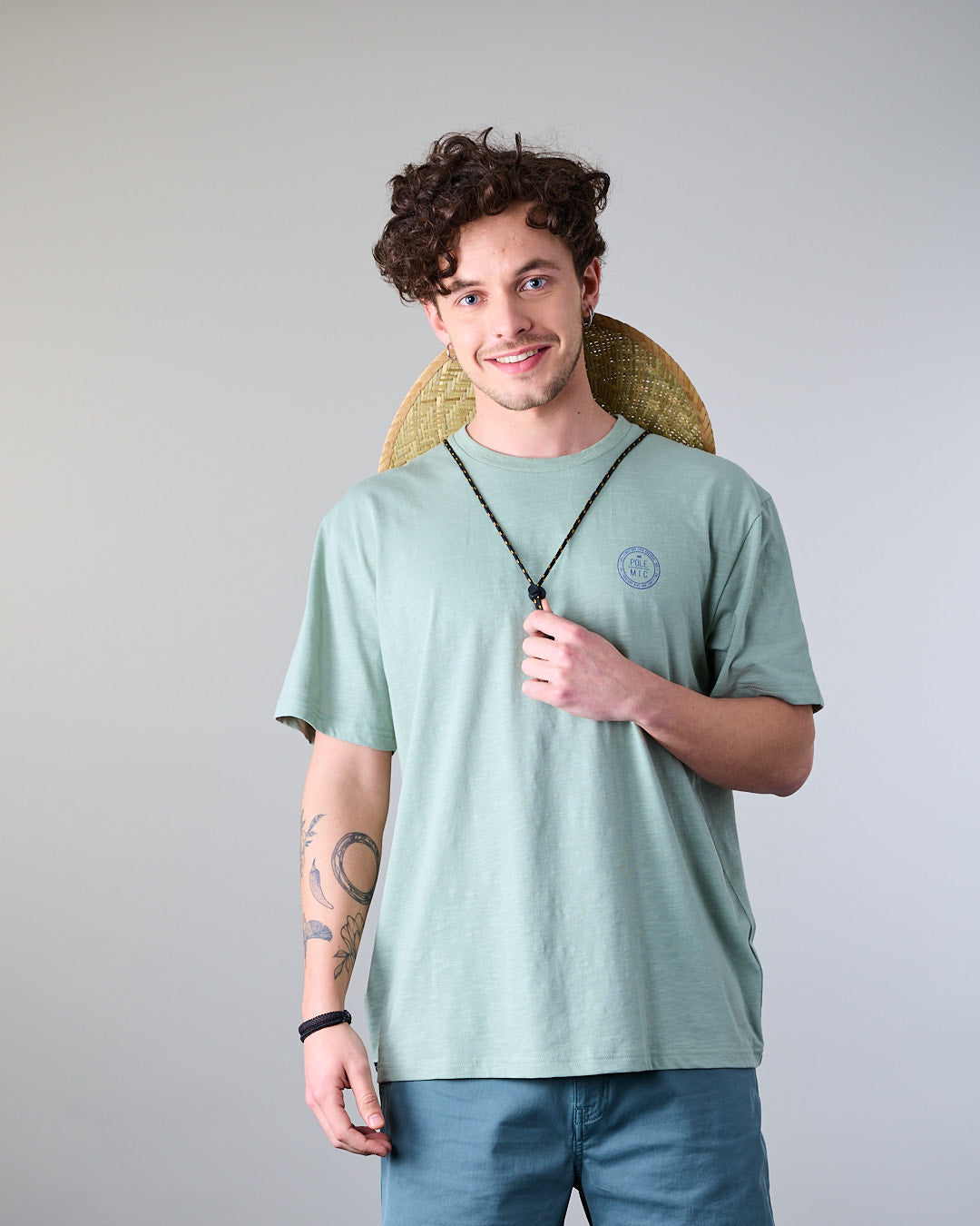 POLERA HOMBRE MANGA CORTA TIPO BAMBU XV1700 POLEMIC - 4