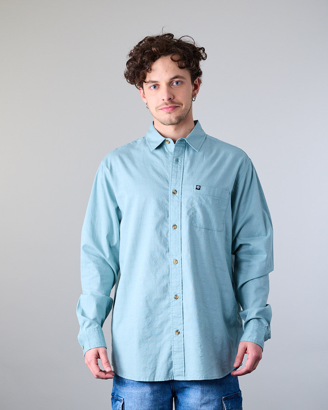 CAMISA MANGA LARGA HOMBRE ALGODON XV5783 POLEMIC - 1