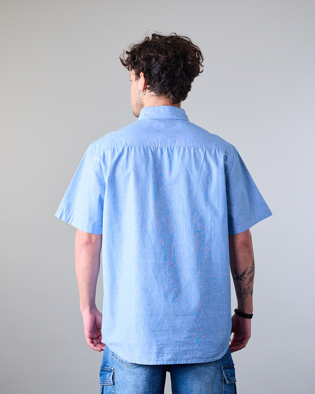 CAMISA MANGA CORTA HOMBRE ALGODON XV5780 POLEMIC - 4