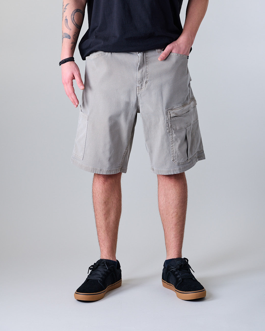 BERMUDA HOMBRE CANVAS BOLSILLOS XV3781 POLEMIC - 1