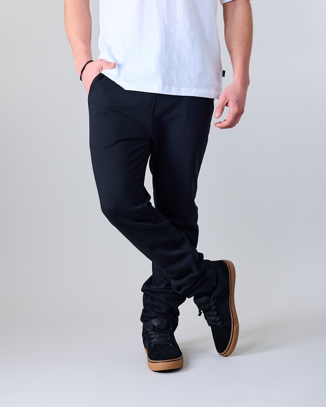 PANTALON JOGGER CON PUÑOS JUNIOR FRANELA XV4311 POLEMIC - 1